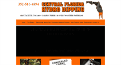 Desktop Screenshot of centralfloridahydrodipping.com